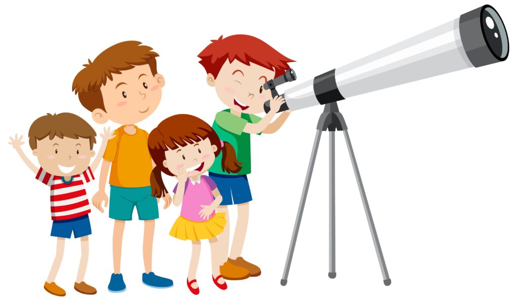 learning how to use a refractor telescope
